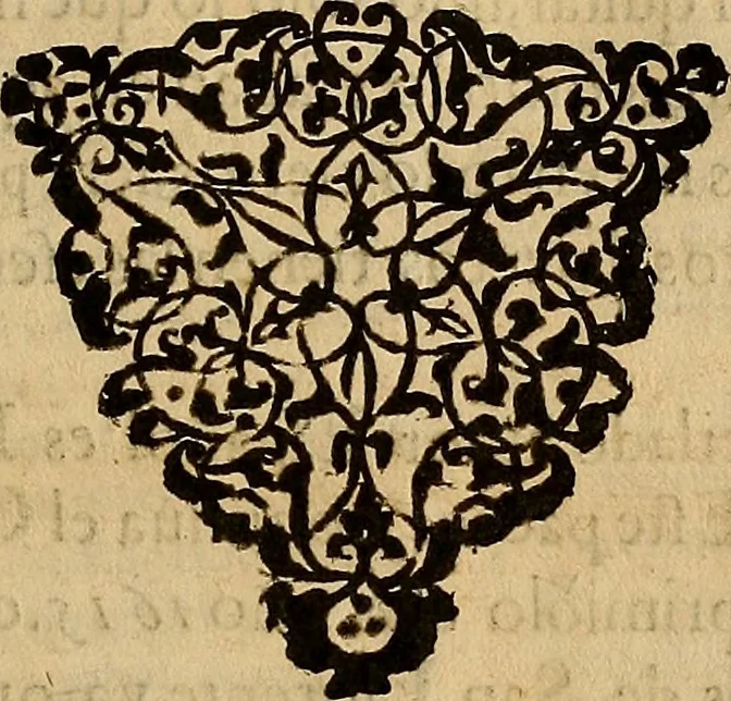An illustration from Historias de idacio obispo : qve escrivio poco antes qve España se perdiese. De Isidoro, Obispo de Badajoz ... De Sebastiano, Obispo de Salamanca ... De Sampiro, Obispo de Astorga ... De Pelagio, Obispo de Ouiedo ... Nunca hasta agora impressas, con otras notas tocantes a estas historias, y reyes dellas., 1615, leaf 38