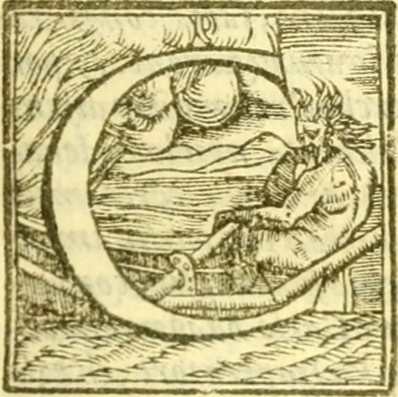 An illustration from Historia trivigiana, 1591, leaf 128