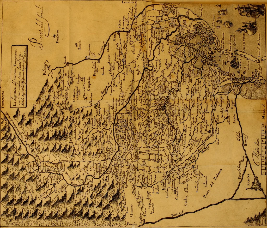 An illustration from Historia trivigiana, 1591, leaf 21