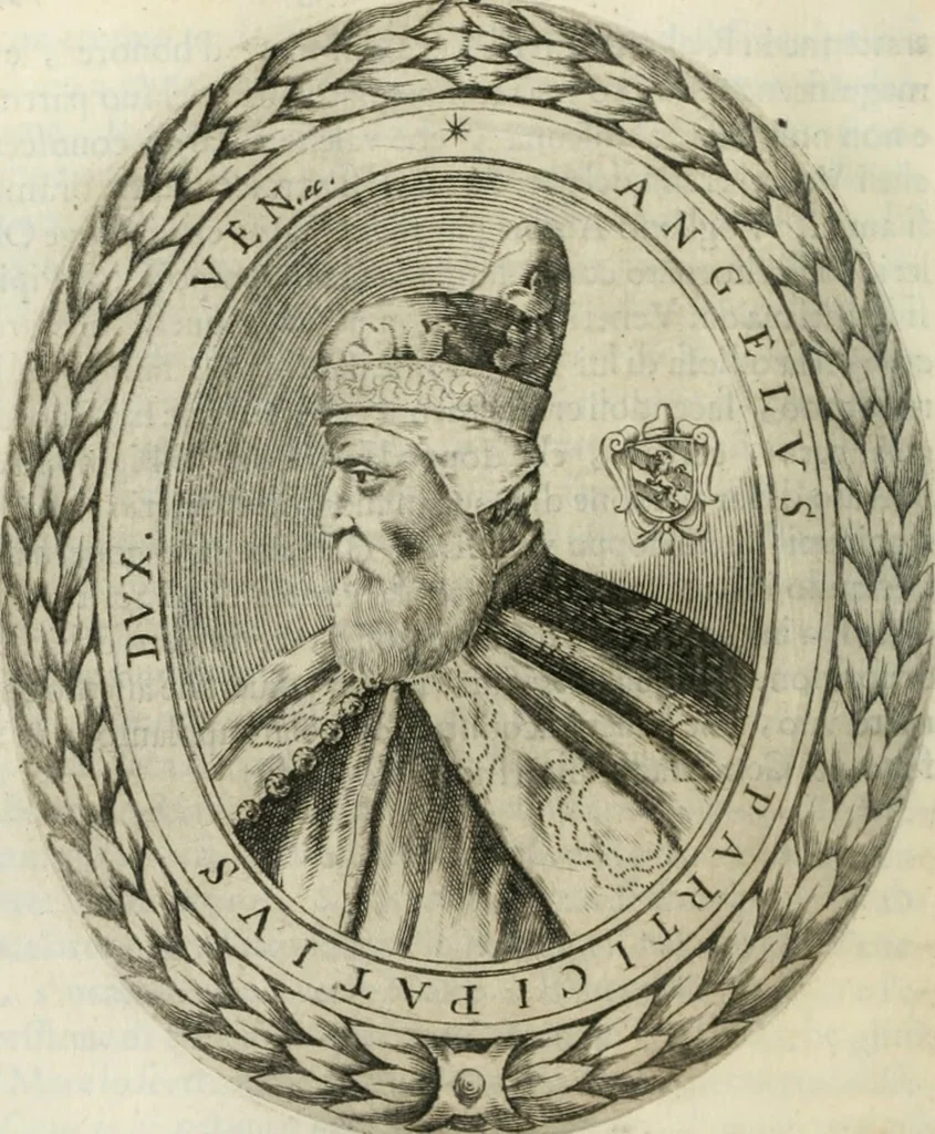 An illustration from Historia veneta, 1680, leaf 103