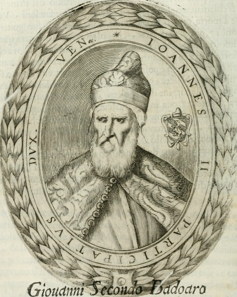 An illustration from Historia veneta, 1680, leaf 127