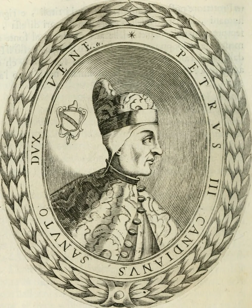 An illustration from Historia veneta, 1680, leaf 147