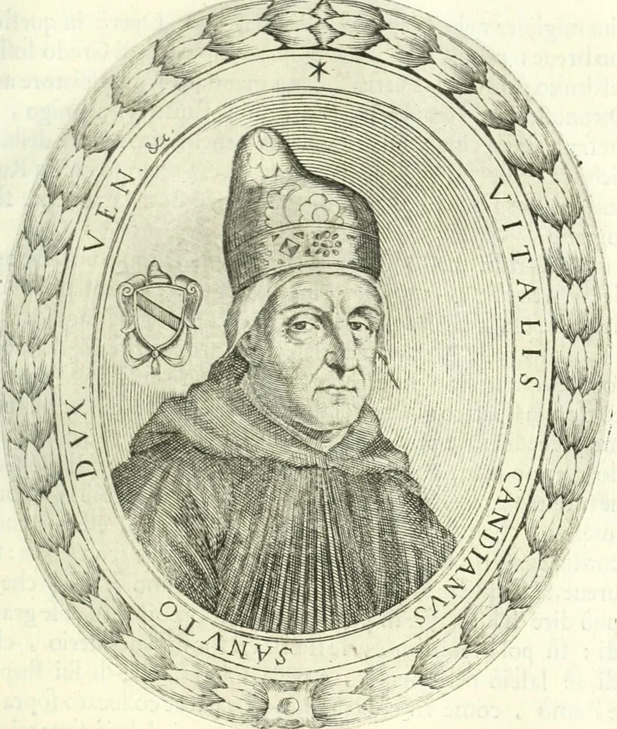 An illustration from Historia veneta, 1680, leaf 160