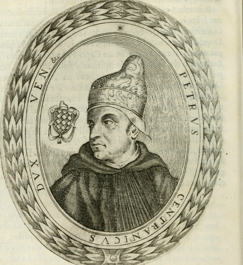 An illustration from Historia veneta, 1680, leaf 173
