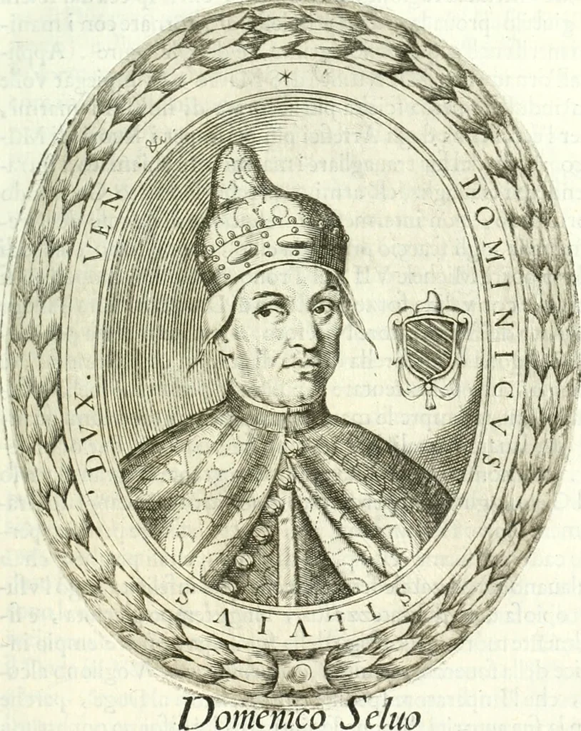 An illustration from Historia veneta, 1680, leaf 182