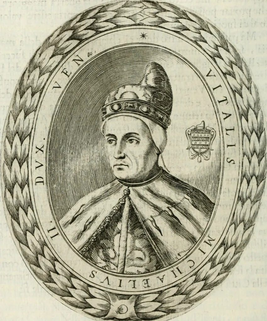 An illustration from Historia veneta, 1680, leaf 223