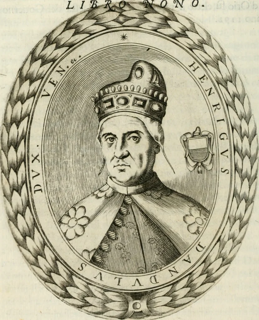 An illustration from Historia veneta, 1680, leaf 267