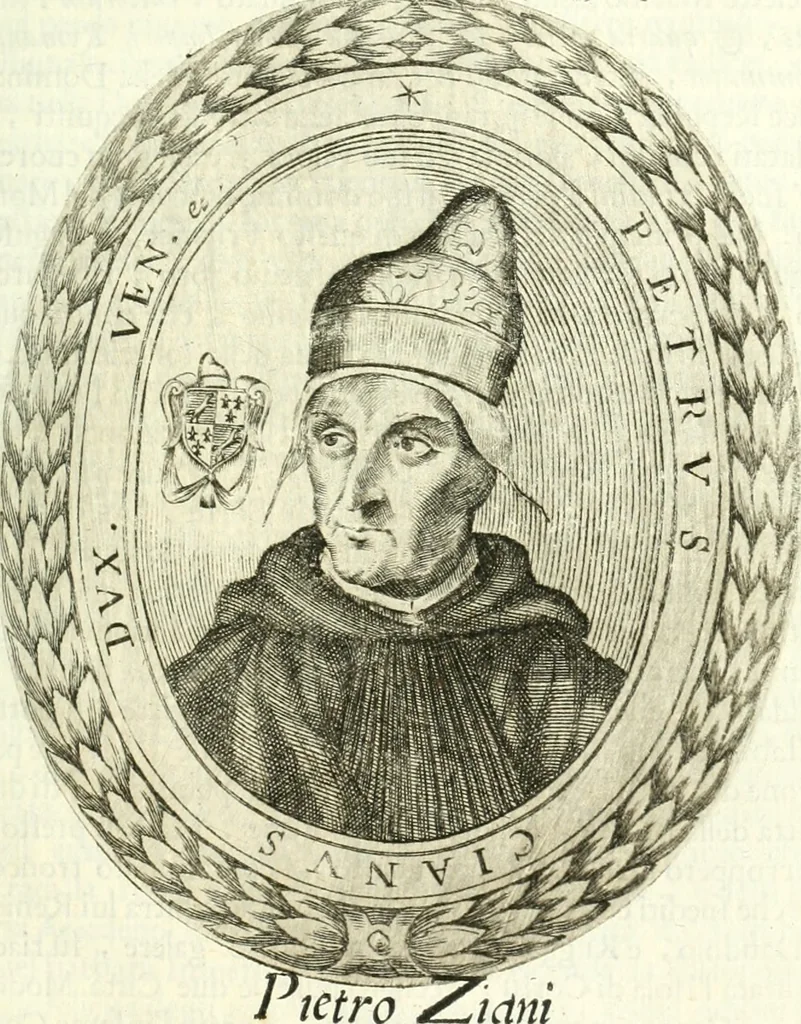 An illustration from Historia veneta, 1680, leaf 294