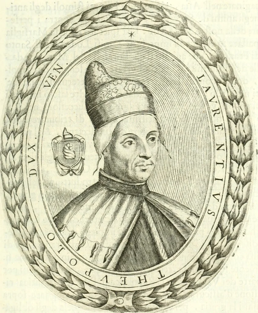 An illustration from Historia veneta, 1680, leaf 350