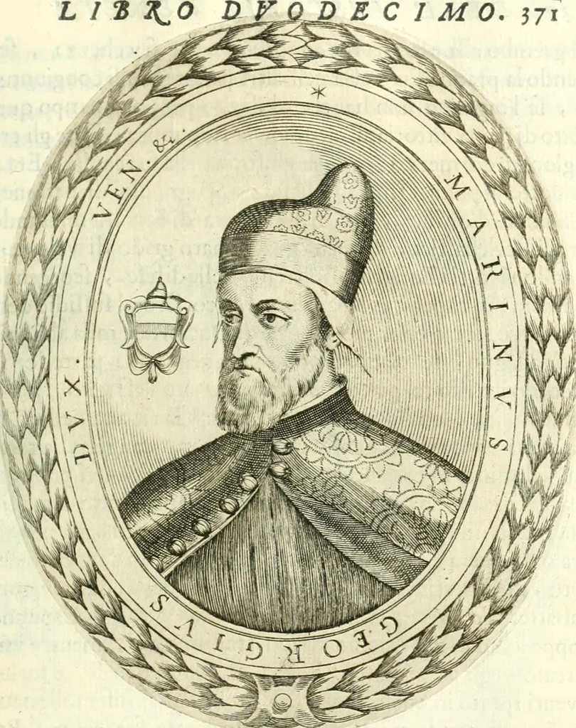 An illustration from Historia veneta, 1680, leaf 394