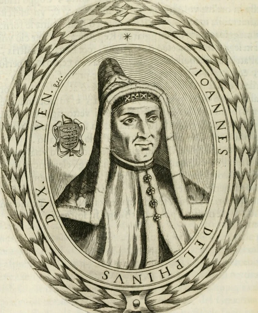An illustration from Historia veneta, 1680, leaf 475