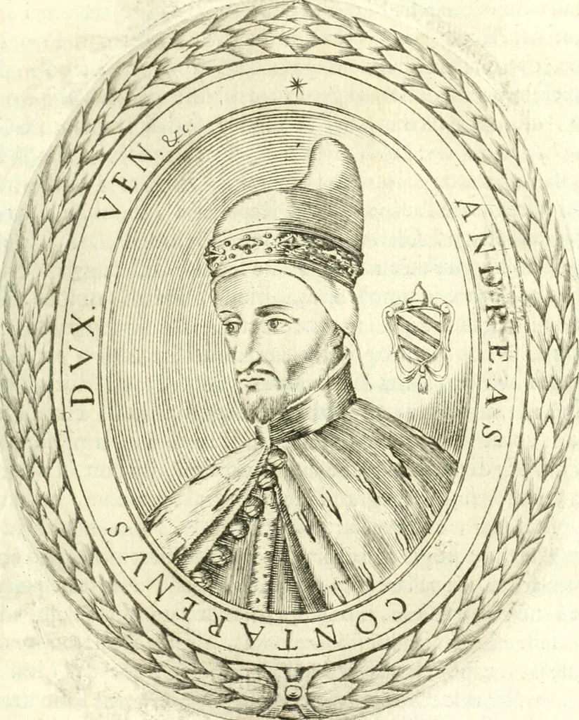 An illustration from Historia veneta, 1680, leaf 488