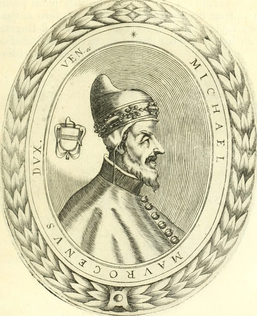 An illustration from Historia veneta, 1680, leaf 516