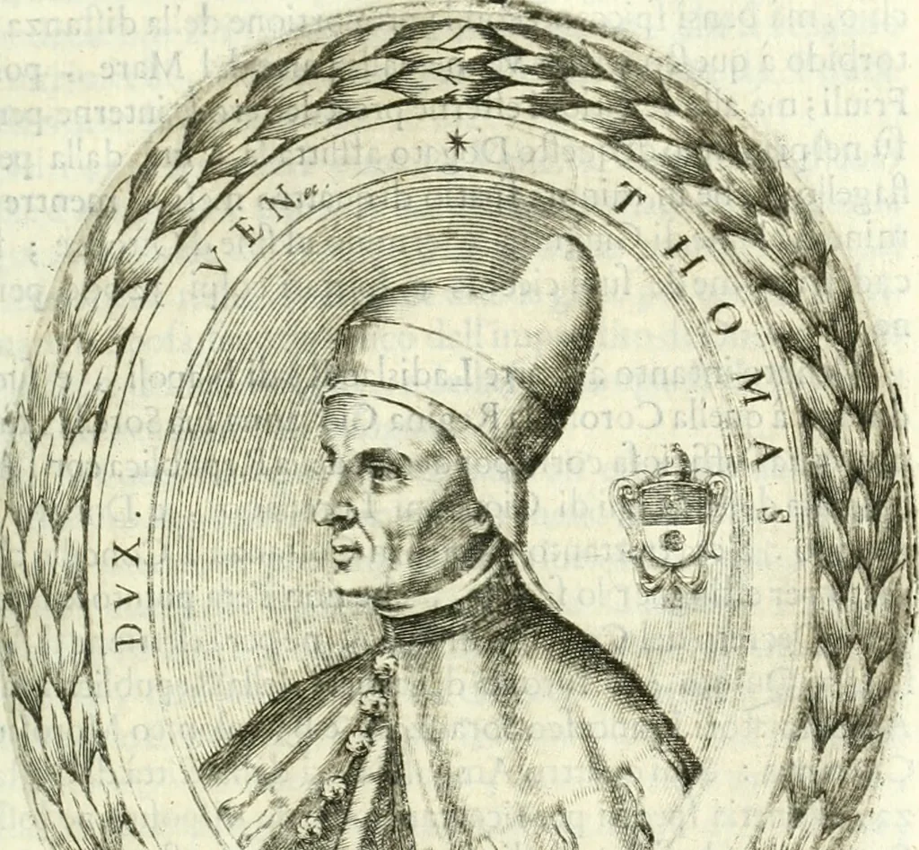 An illustration from Historia veneta, 1680, leaf 530
