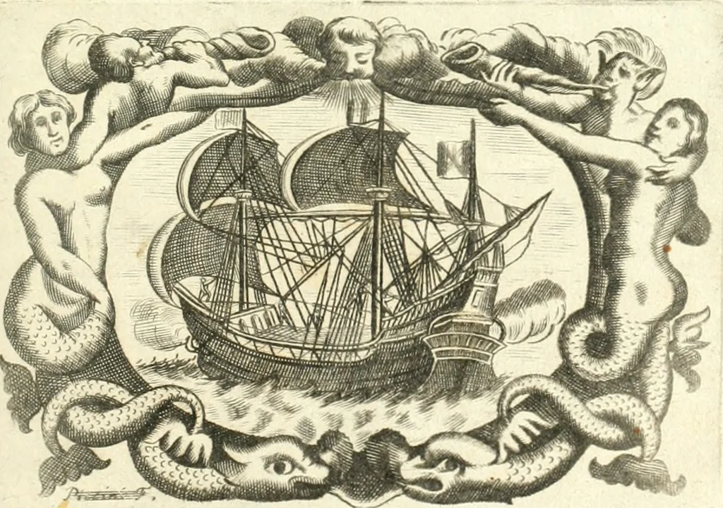 An illustration from Historia veneta, 1680, leaf 6