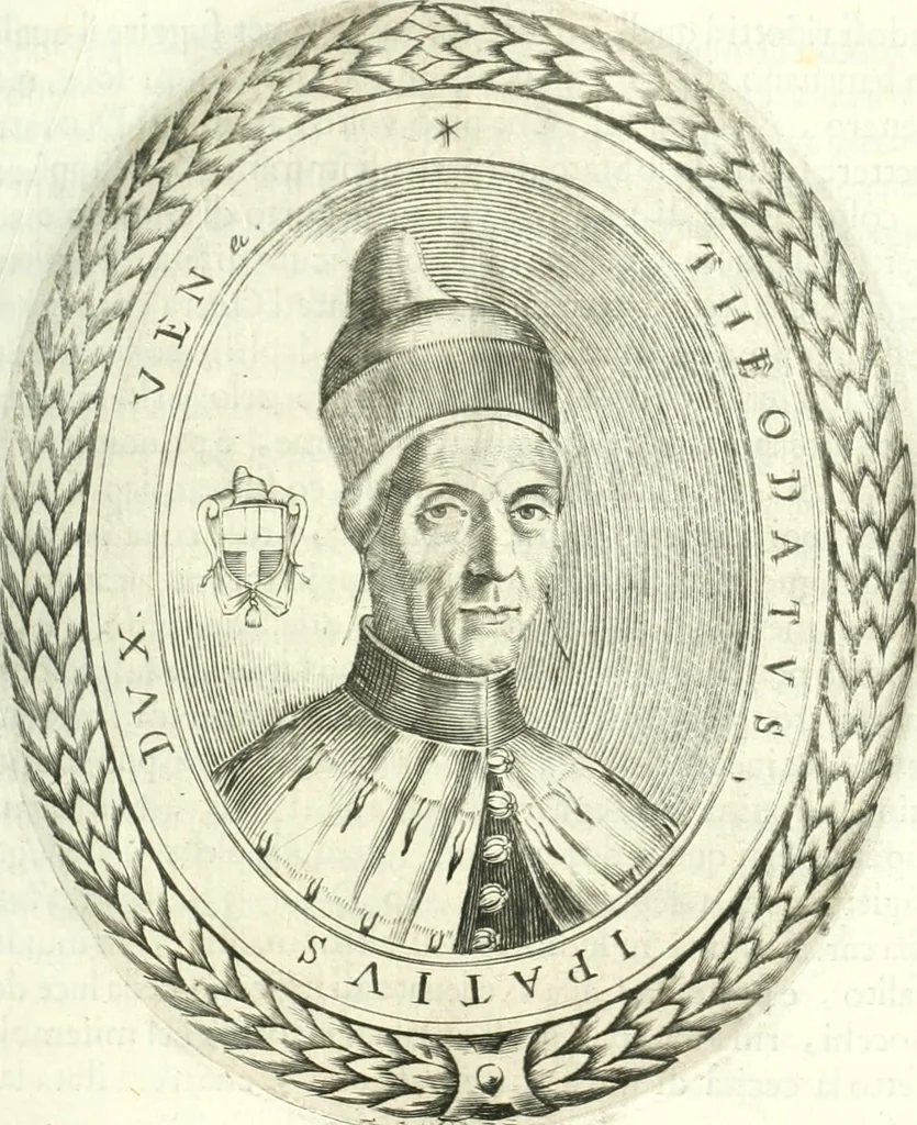 An illustration from Historia veneta, 1680, leaf 62