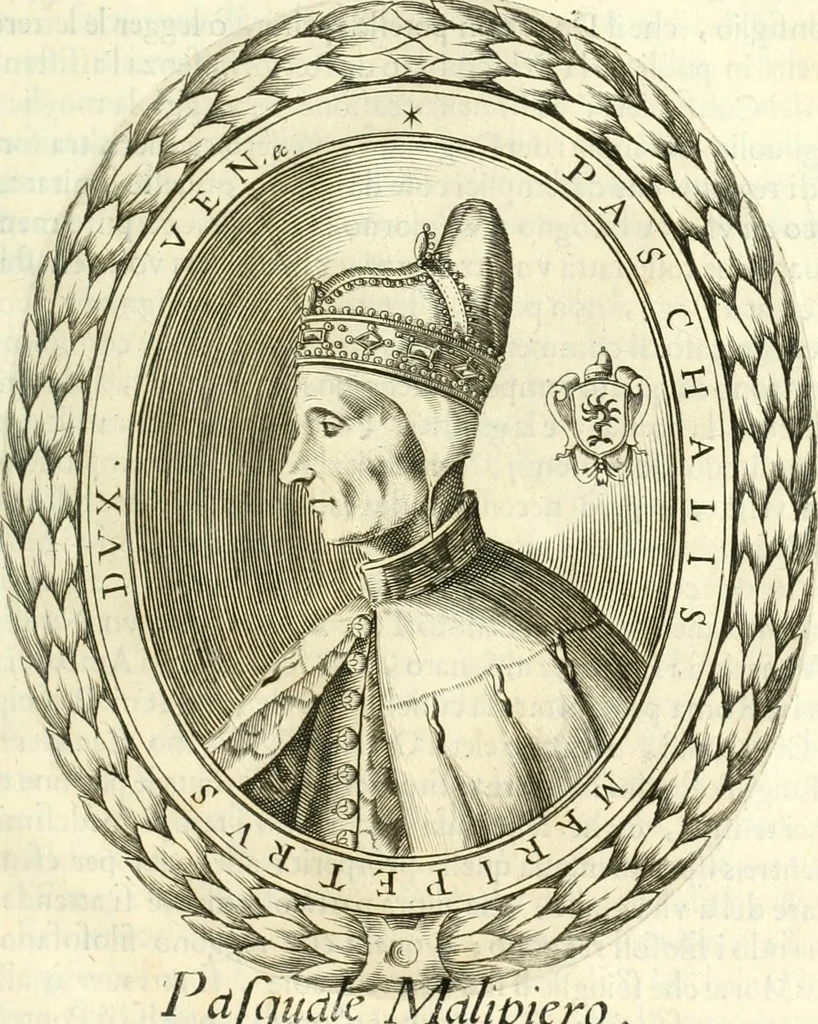 An illustration from Historia veneta, 1680, leaf 674