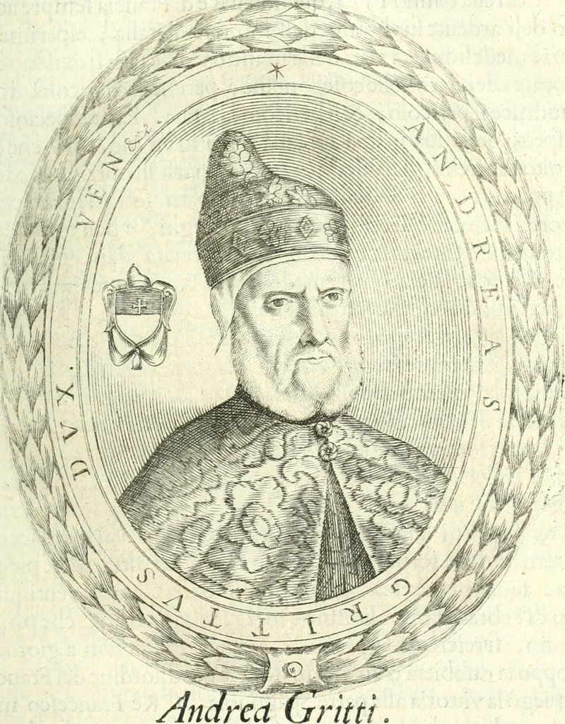 An illustration from Historia veneta, 1680, leaf 142
