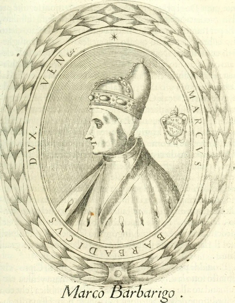 An illustration from Historia veneta, 1680, leaf 16