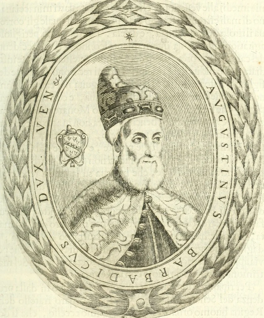 An illustration from Historia veneta, 1680, leaf 20