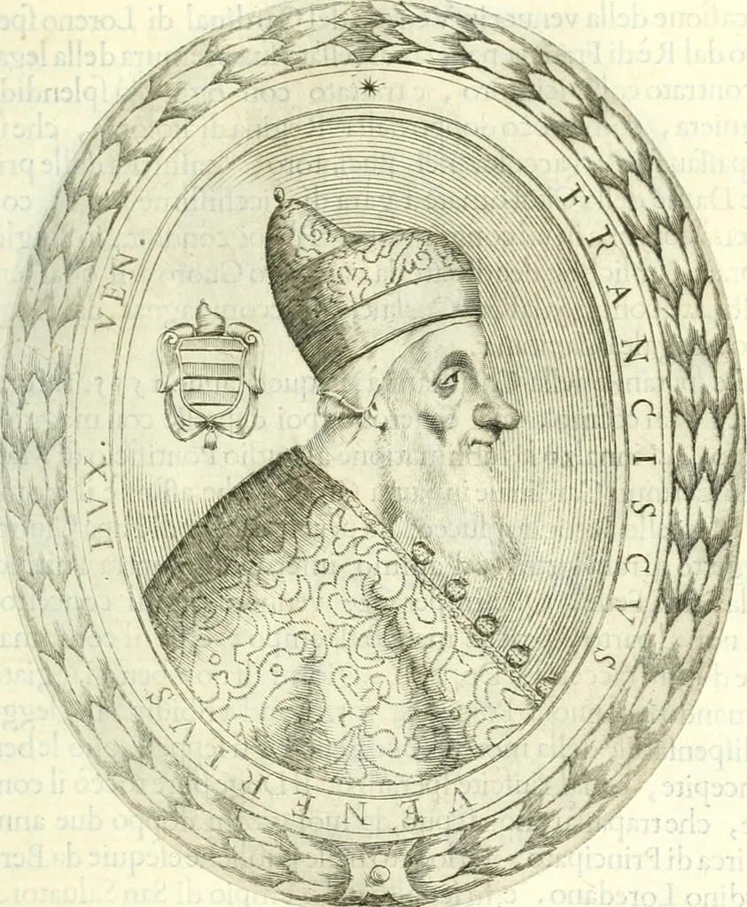 An illustration from Historia veneta, 1680, leaf 228