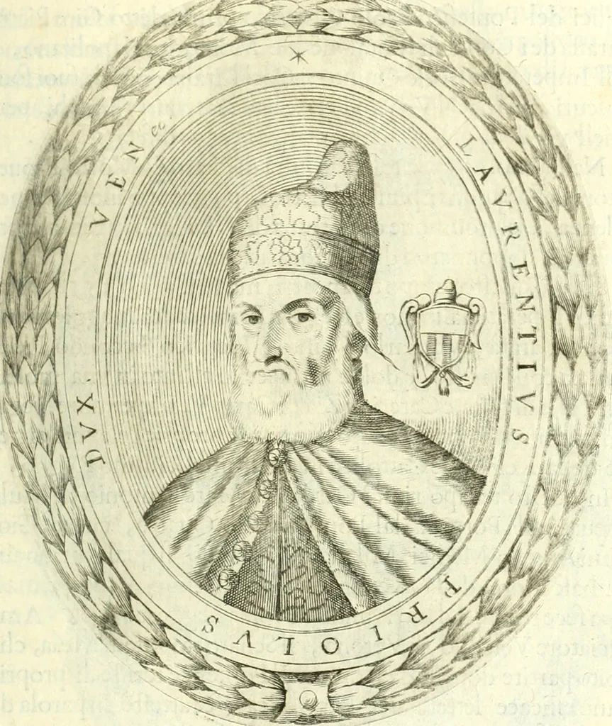 An illustration from Historia veneta, 1680, leaf 230