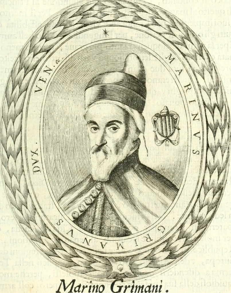 An illustration from Historia veneta, 1680, leaf 366