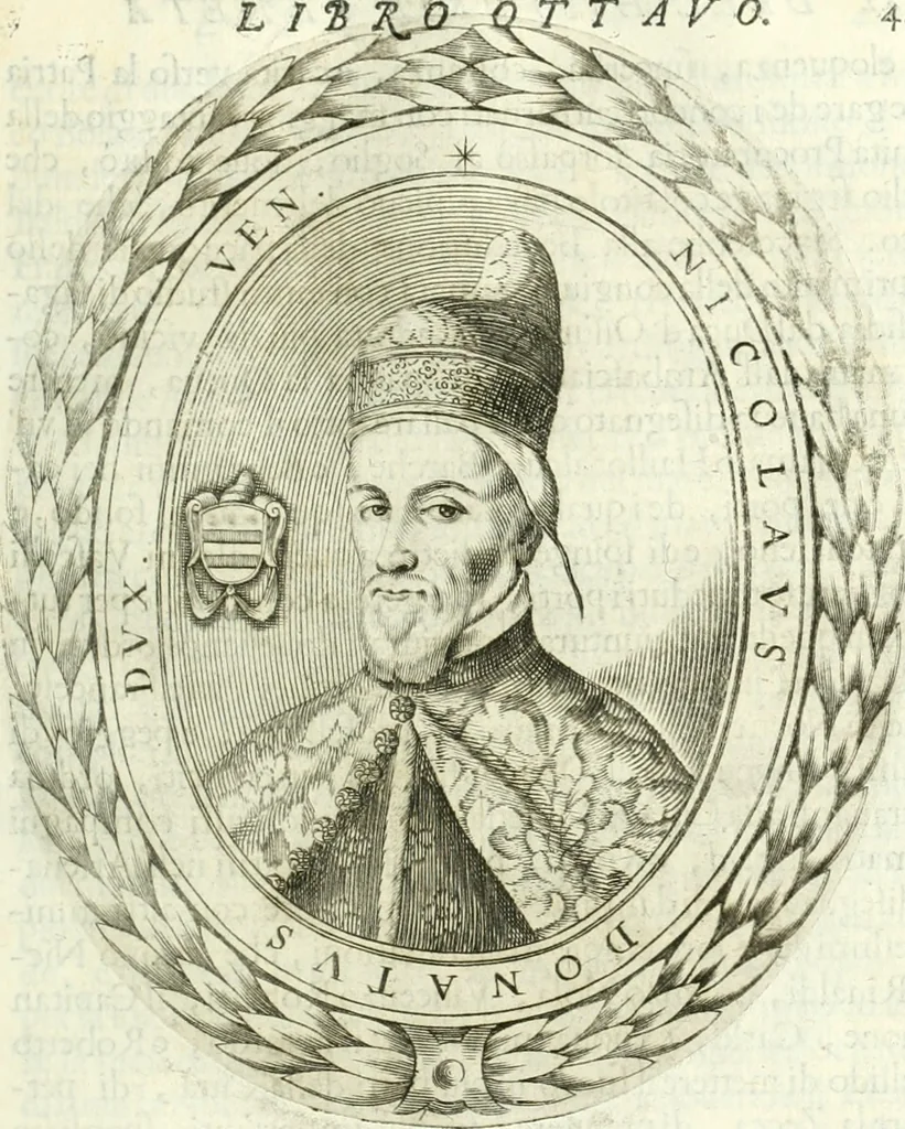 An illustration from Historia veneta, 1680, leaf 454