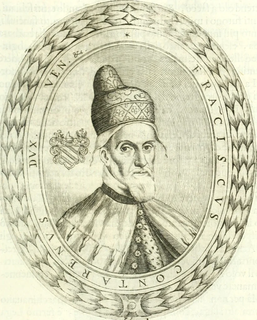 An illustration from Historia veneta, 1680, leaf 464