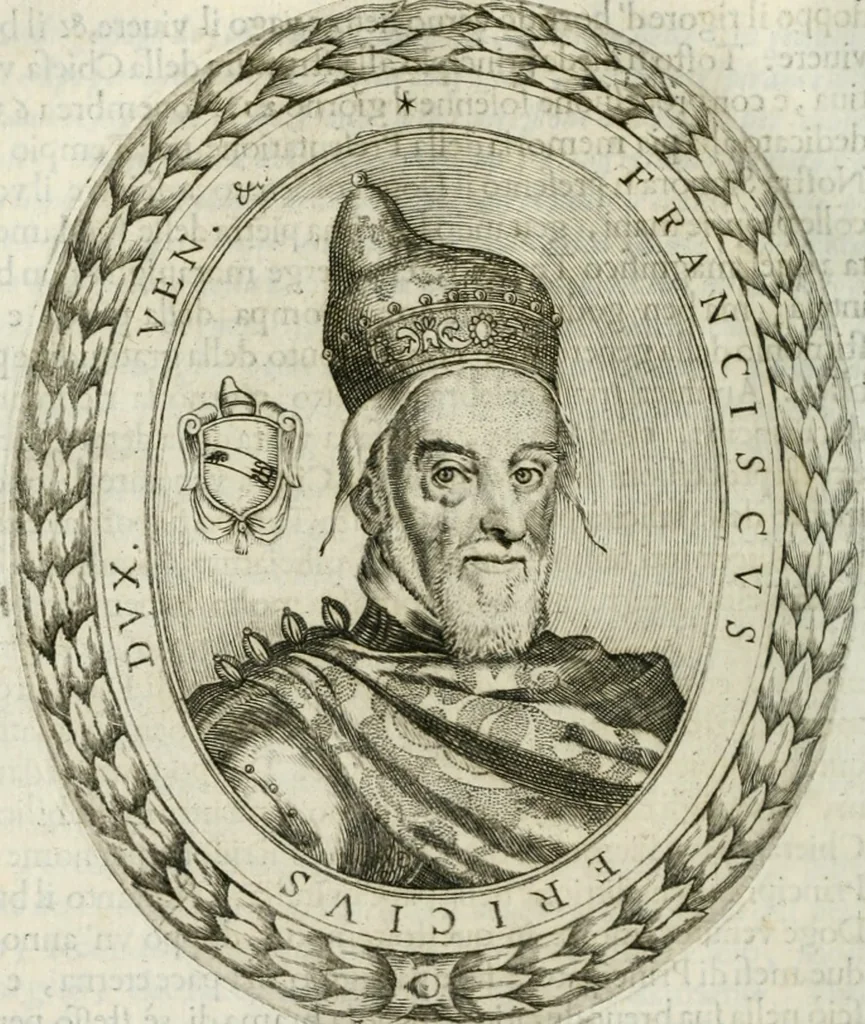 An illustration from Historia veneta, 1680, leaf 491