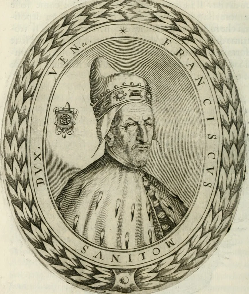 An illustration from Historia veneta, 1680, leaf 567
