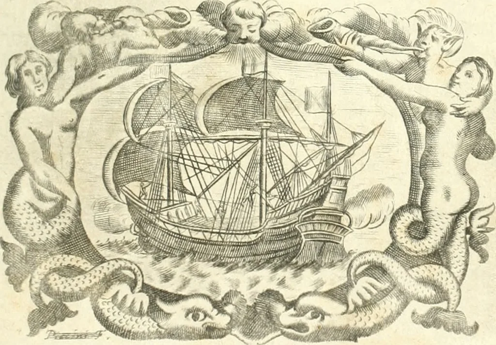 An illustration from Historia veneta, 1680, leaf 6