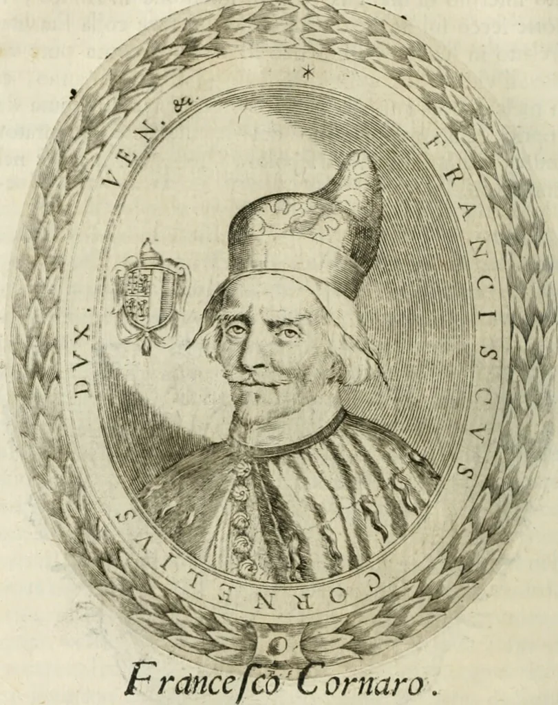 An illustration from Historia veneta, 1680, leaf 641
