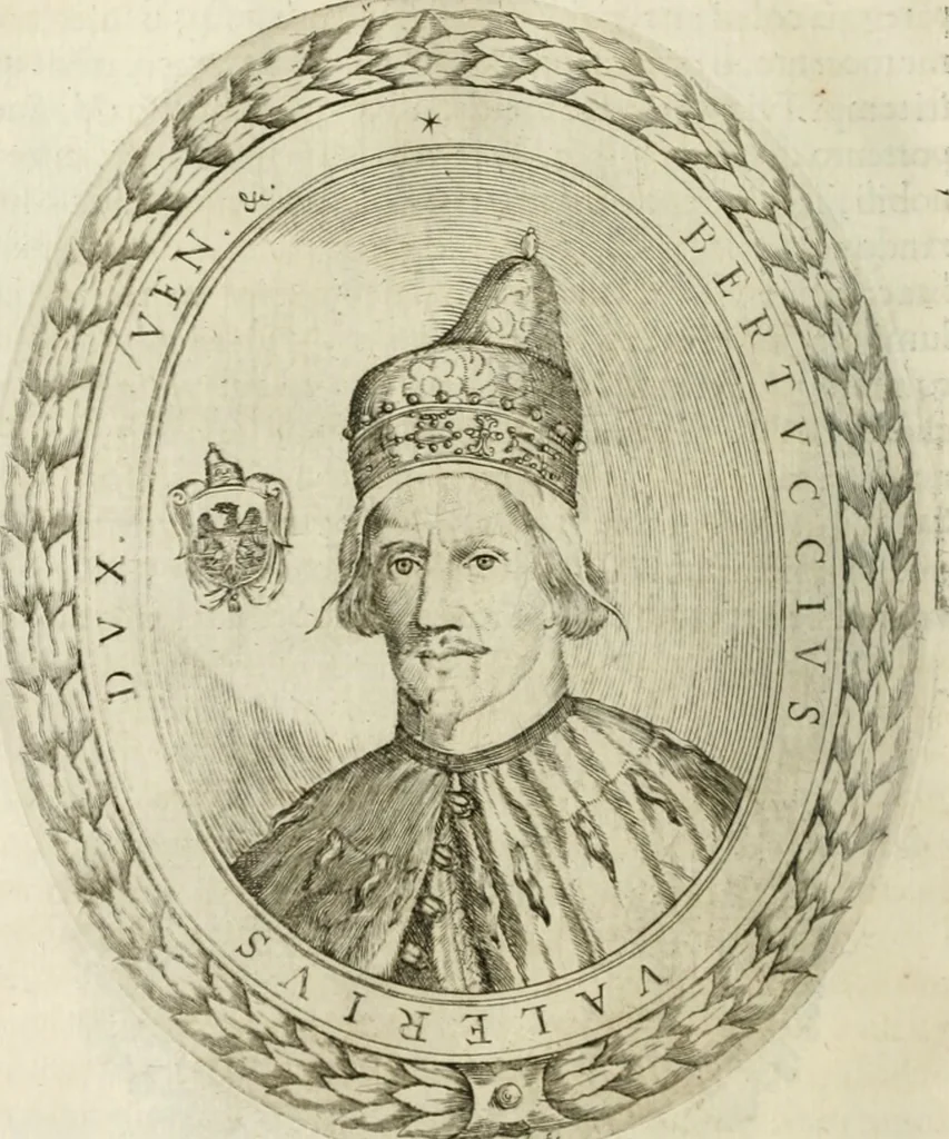 An illustration from Historia veneta, 1680, leaf 643