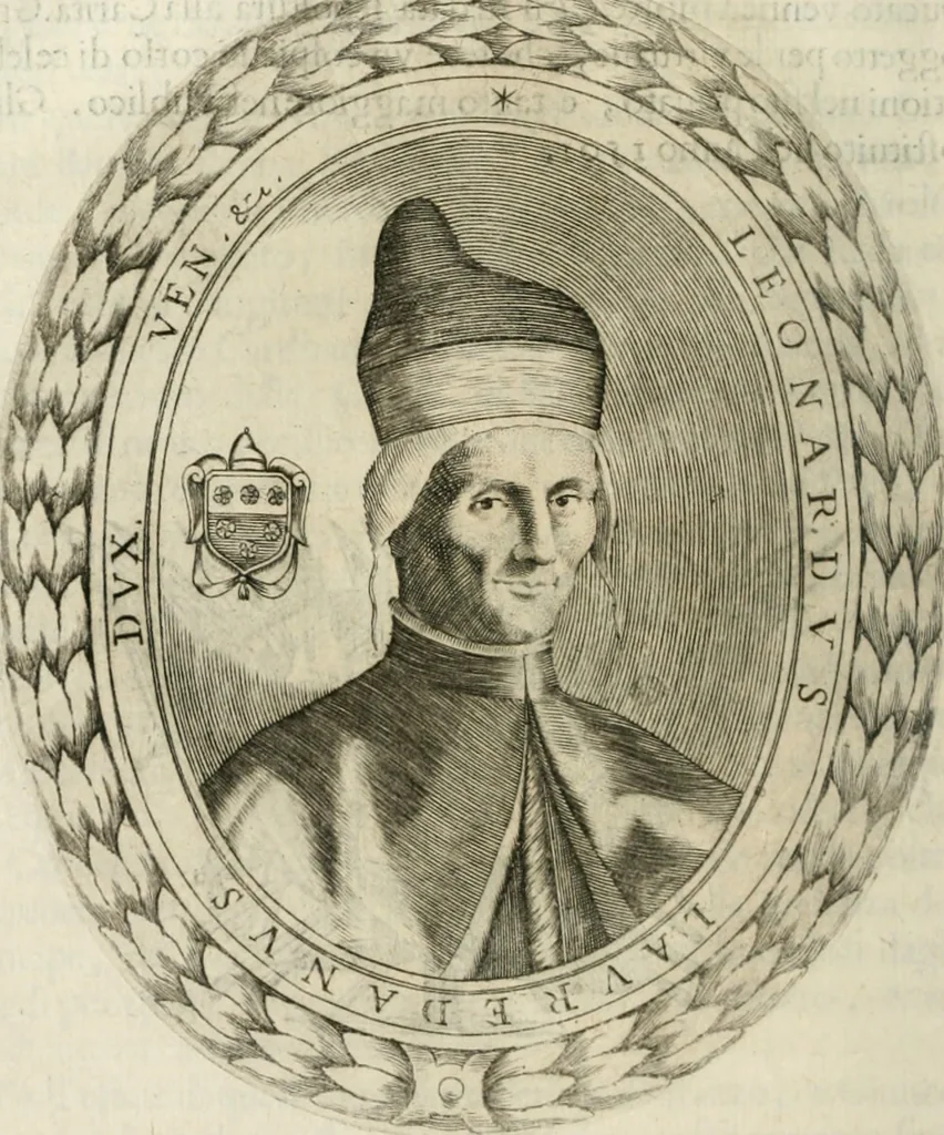 An illustration from Historia veneta, 1680, leaf 73