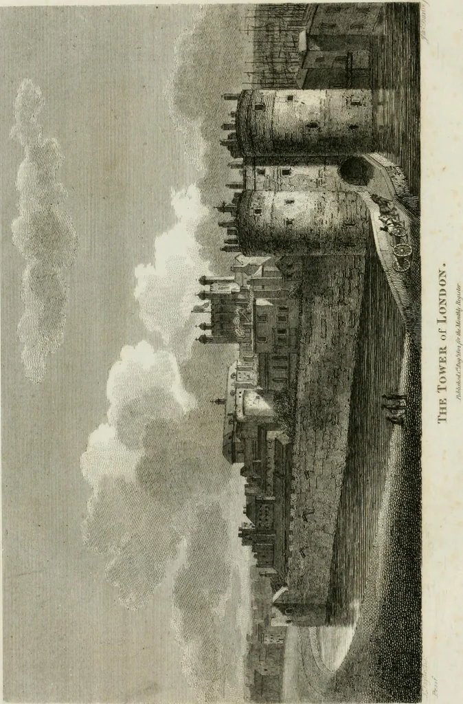 An illustration from A descriptive and historical account of various palaces and public buildings (English and foreign) : with biographical notices of their founders, and other eminent persons, 1821, leaf 55