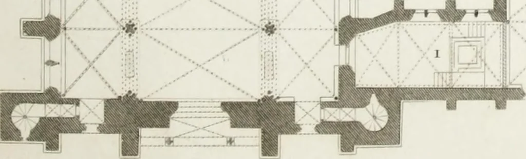 An illustration from An historical account of the Episcopal see, and cathedral church, of Sarum, or Salisbury : comprising biographical notices of the bishops : the history of the establishment, from the earliest period : and a description of the monuments : illustrated with engravings, 1814, leaf 142