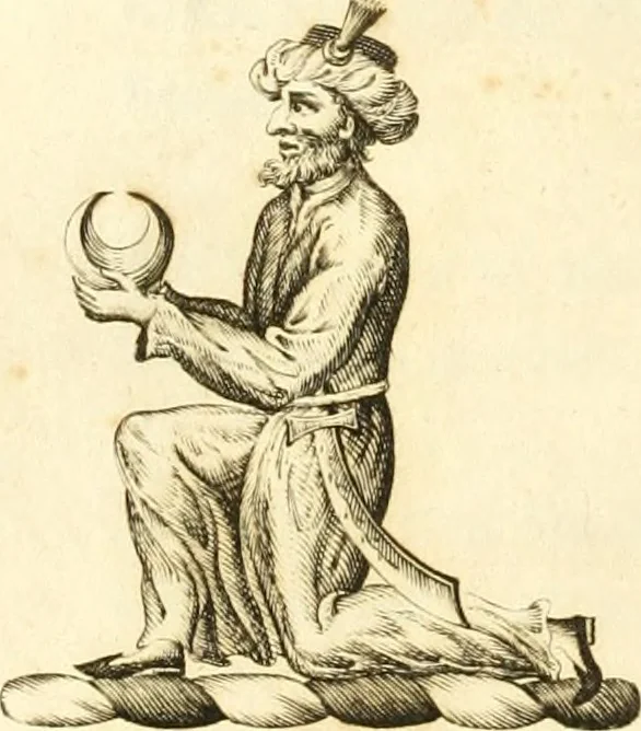An illustration from Historical anecdotes of heraldry and chivalry : tending to shew the origin of many English and foreign coats of arms, circumstances and customs, 1795, leaf 77