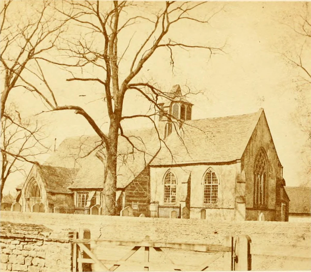 An illustration from Historical and architectural notes on the parish churches in and around Peterborough, 1868, leaf 112