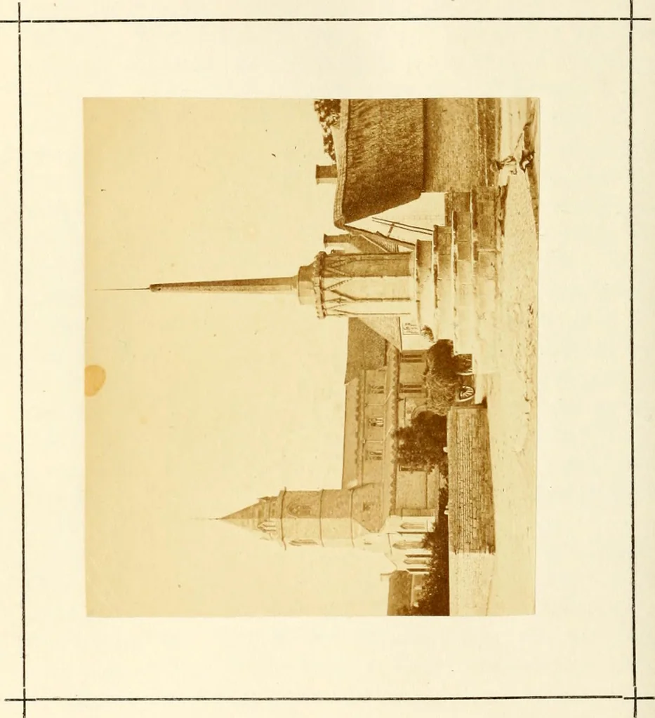An illustration from Historical and architectural notes on the parish churches in and around Peterborough, 1868, leaf 124