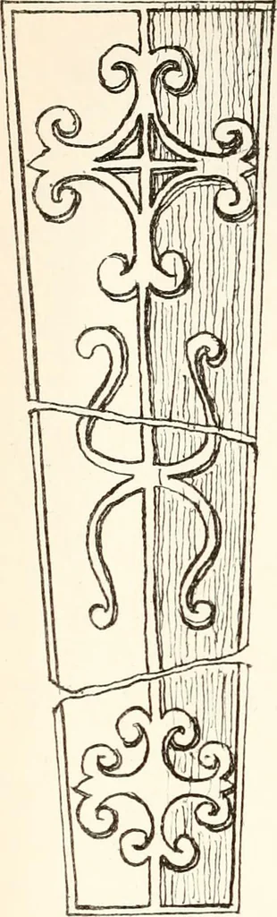An illustration from Historical and architectural notes on the parish churches in and around Peterborough, 1868, leaf 132