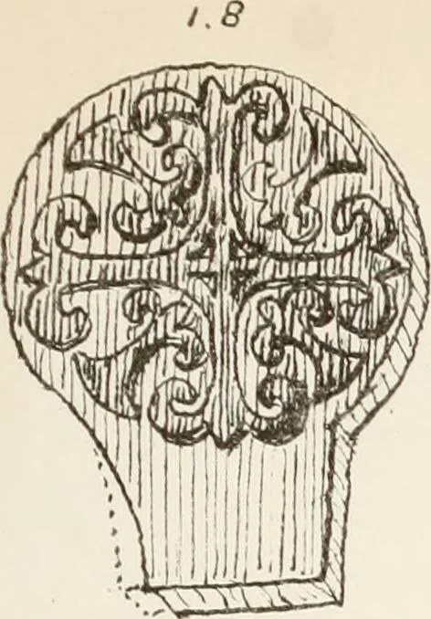 An illustration from Historical and architectural notes on the parish churches in and around Peterborough, 1868, leaf 133