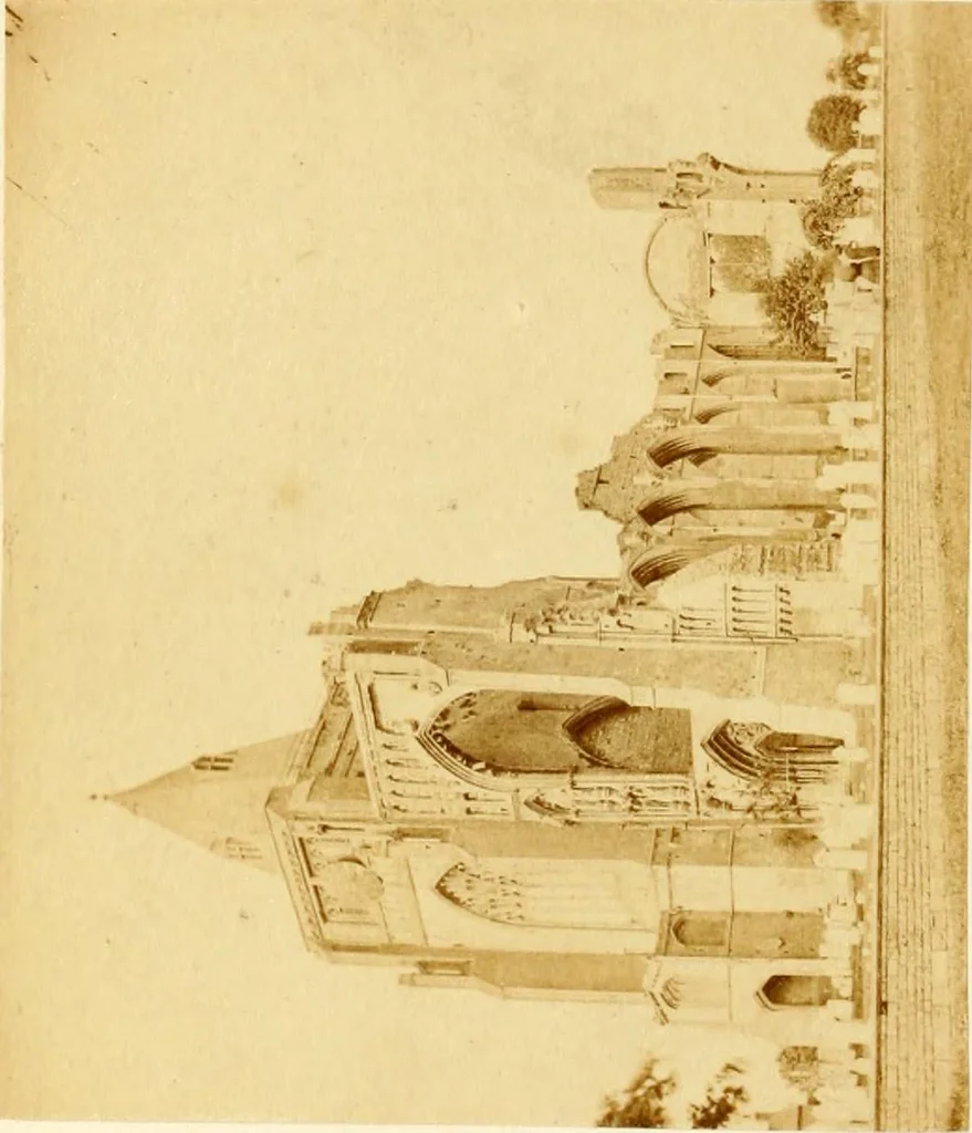 An illustration from Historical and architectural notes on the parish churches in and around Peterborough, 1868, leaf 172