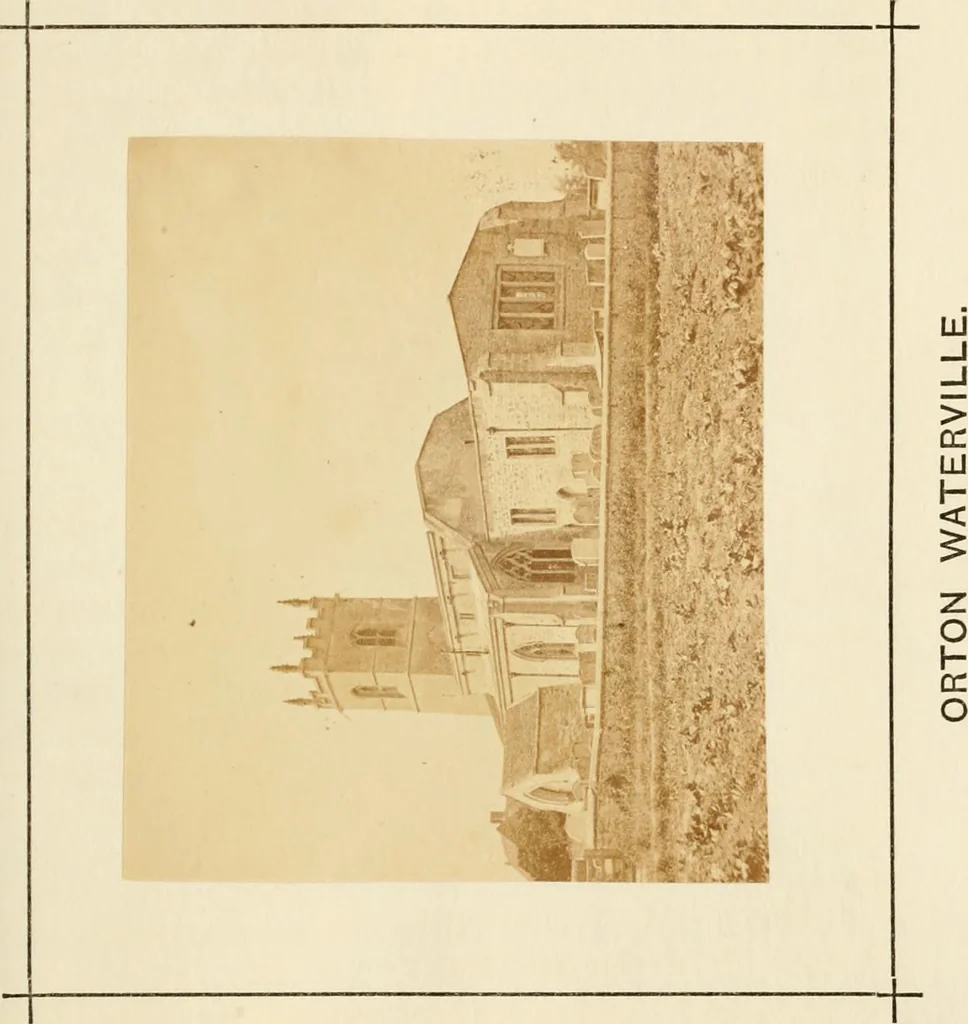 An illustration from Historical and architectural notes on the parish churches in and around Peterborough, 1868, leaf 193