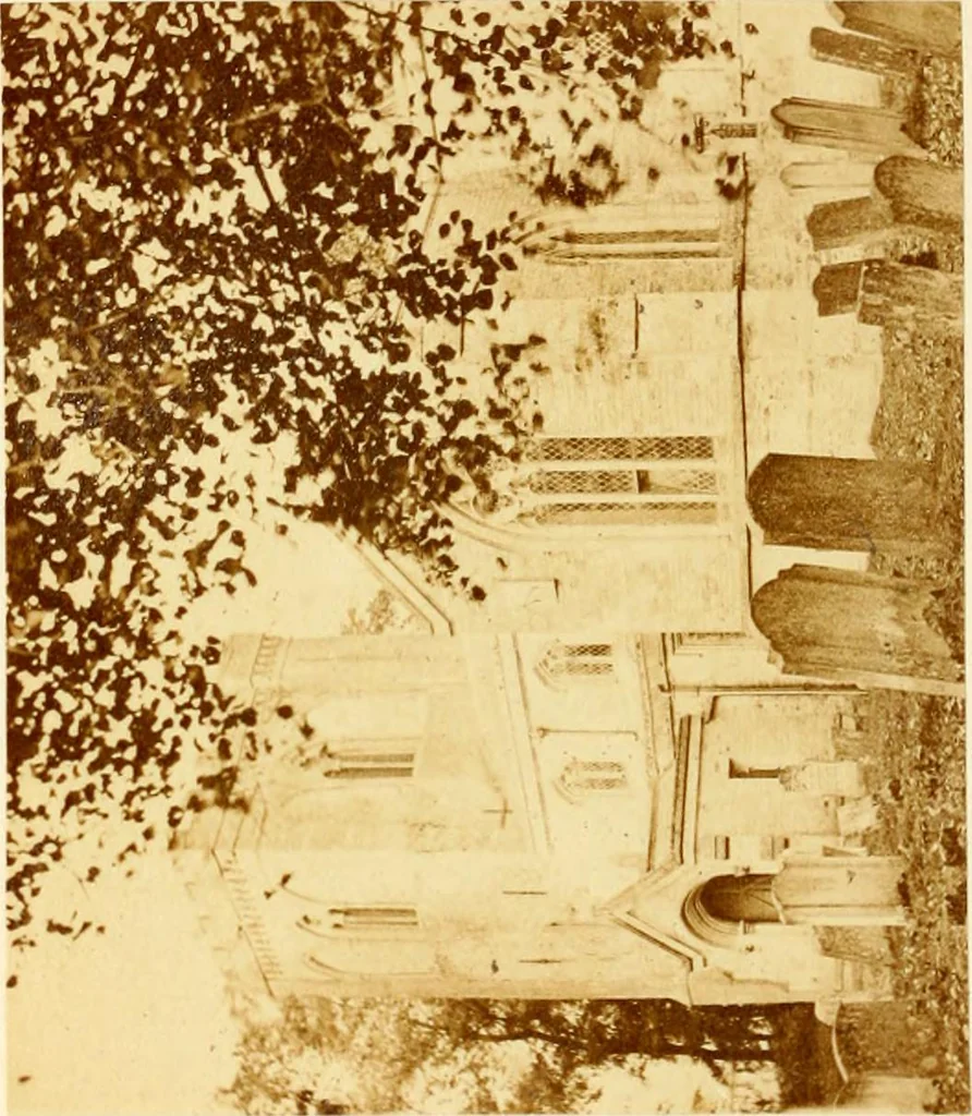 An illustration from Historical and architectural notes on the parish churches in and around Peterborough, 1868, leaf 200