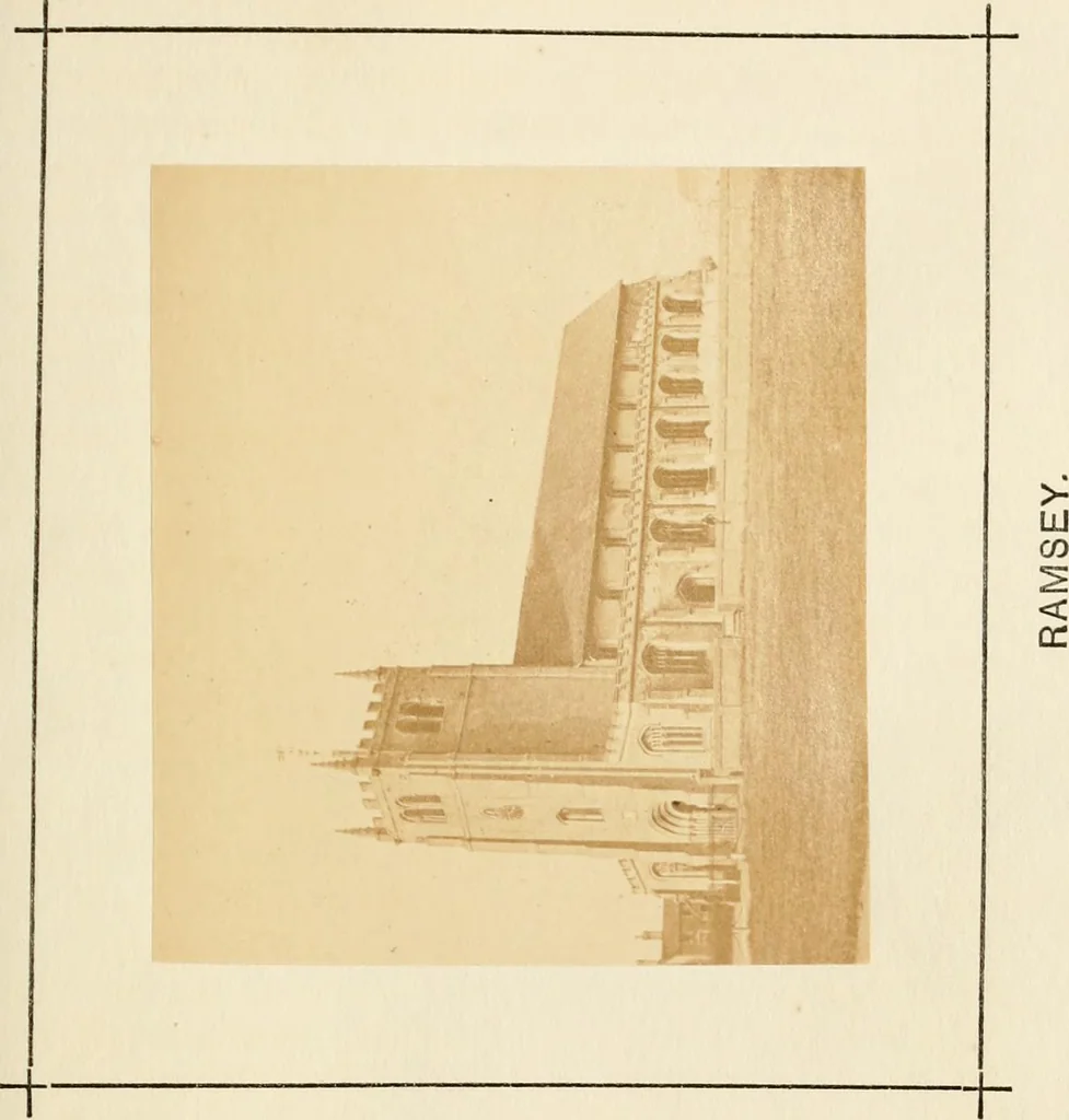 An illustration from Historical and architectural notes on the parish churches in and around Peterborough, 1868, leaf 237