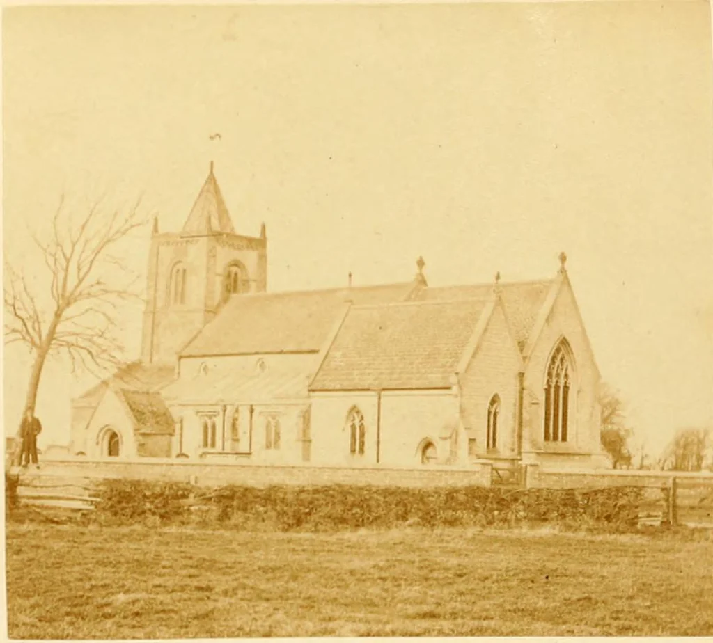 An illustration from Historical and architectural notes on the parish churches in and around Peterborough, 1868, leaf 270