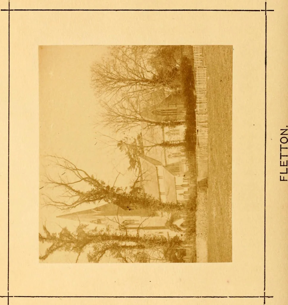 An illustration from Historical and architectural notes on the parish churches in and around Peterborough, 1868, leaf 276