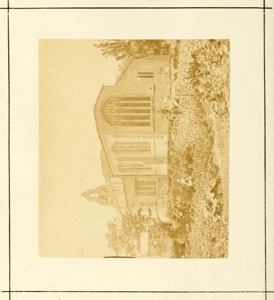 An illustration from Historical and architectural notes on the parish churches in and around Peterborough, 1868, leaf 86
