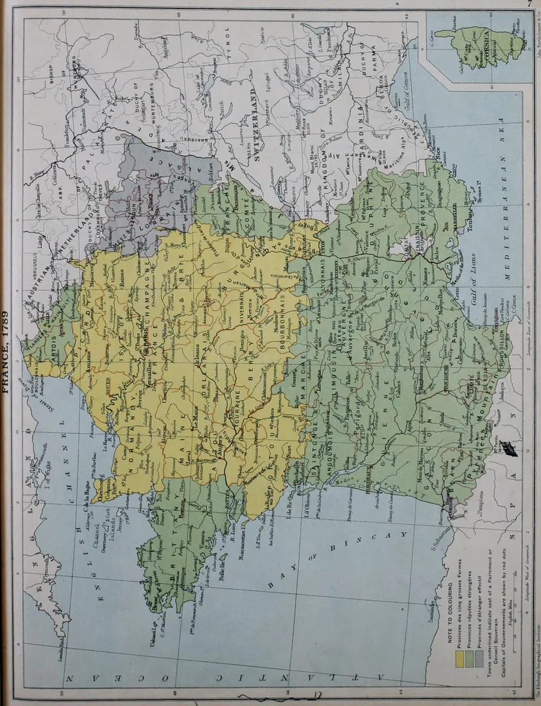An illustration from An historical atlas of modern Europe from 1789-1914, with an historical and explanatory text, 1915, leaf 35